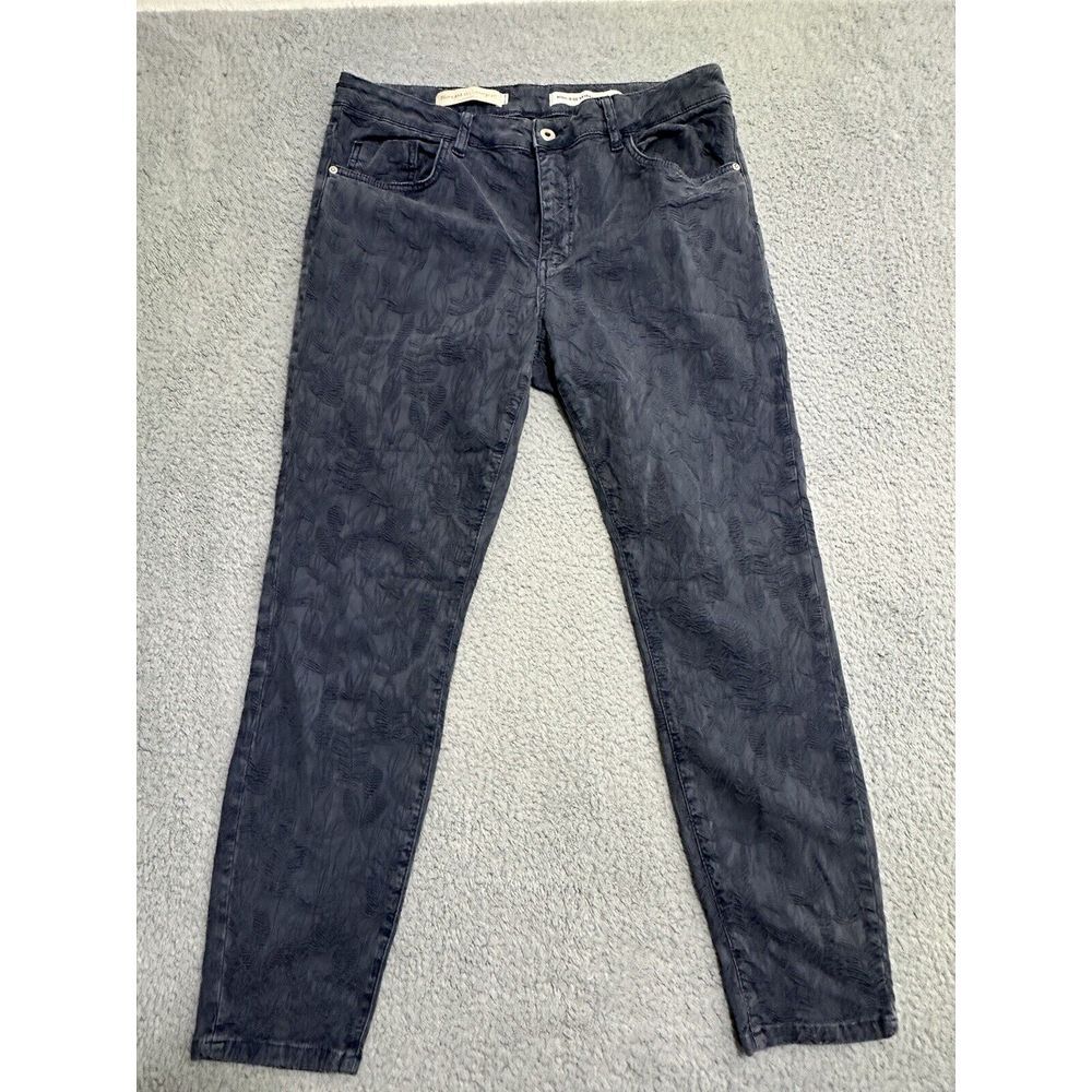 Anthropologie Pilcro and the Letterpress Blue High-Rise Skinny Jean Size 27